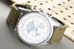 Breitling Transocean chronograph steel automatic Kal. B05 Ref. AB0510