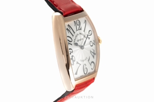 Franck Muller Curvex 18 ct gold quartz Kal. FM 610 Ref. 2852 QZ