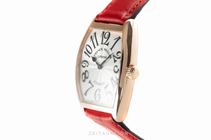 Franck Muller Curvex 18 ct gold quartz Kal. FM 610 Ref. 2852 QZ