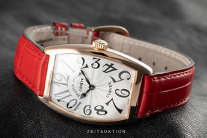 Franck Muller Curvex 18 ct gold quartz Kal. FM 610 Ref. 2852 QZ
