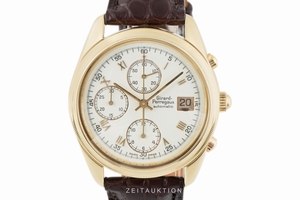 Girard Perregaux GP 4900 chronograph 18 ct gold automatic Kal. 800-014 Ref. 4900