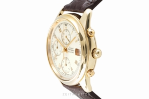 Girard Perregaux GP 4900 chronograph 18 ct gold automatic Kal. 800-014 Ref. 4900