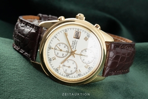 Girard Perregaux GP 4900 chronograph 18 ct gold automatic Kal. 800-014 Ref. 4900