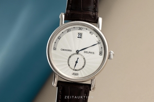 Chronoswiss Delphis 18 ct white gold automatic Kal. C.124 Ref. CH1421W