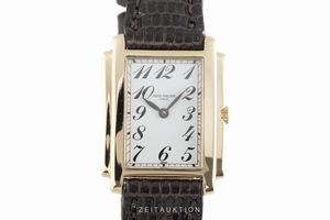 Patek Philippe Gondolo 18 ct gold quartz Kal. E15 Ref. 4824