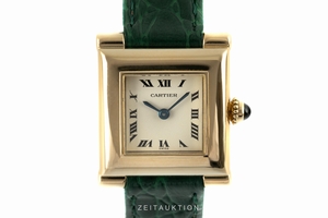 Cartier * 18 ct gold quartz Kal. 157