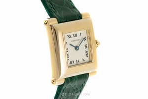 Cartier * 18 ct gold quartz Kal. 157