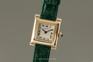 Cartier * 18 ct gold quartz Kal. 157