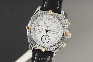 Breitling Chronomat chronograph gilt steel automatic Ref. 81.950