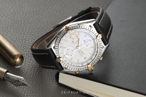 Breitling Chronomat chronograph gilt steel automatic Ref. 81.950
