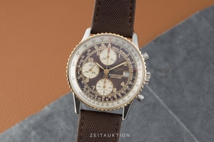 Breitling Old Navitimer chronograph steel / gold automatic Kal. B13 Ref. D13022