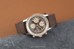 Breitling Old Navitimer chronograph steel / gold automatic Kal. B13 Ref. D13022