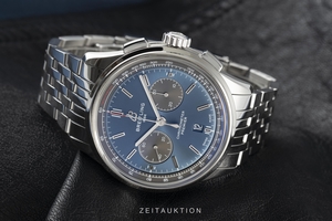 Breitling Premier chronograph steel automatic Kal. B01 Ref. AB0118