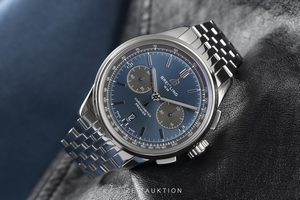 Breitling Premier chronograph steel automatic Kal. B01 Ref. AB0118