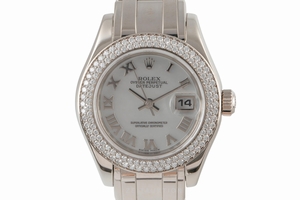 Rolex Datejust 18 ct white gold automatic Kal. 2235 Ref. 80339