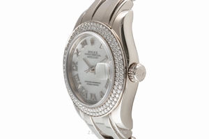 Rolex Datejust 18 ct white gold automatic Kal. 2235 Ref. 80339
