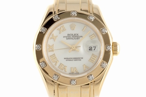 Rolex Datejust 18 ct gold automatic Kal. 2135 Ref. 69318