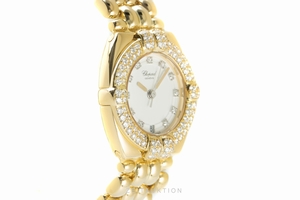 Chopard Gstaad 18 ct gold quartz Kal. 611 Ref. 32/5120-11