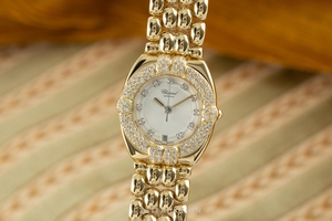 Chopard Gstaad 18 ct gold quartz Kal. 611 Ref. 32/5120-11