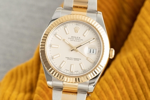 Rolex Datejust steel / gold automatic Kal. 3136 Ref. 116333