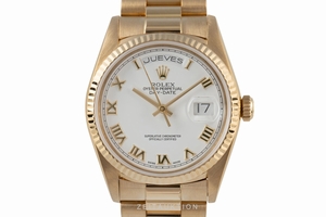 Rolex Day-Date 18 ct gold automatic Kal. 3055 Ref. 18038