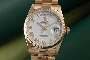 Rolex Day-Date 18 ct gold automatic Kal. 3055 Ref. 18038