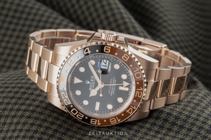 Rolex GMT Master II 18 ct red gold automatic Kal. 3285 Ref. 126715CHNR
