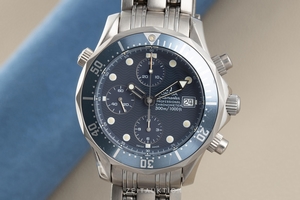 Omega Seamaster chronograph titanium automatic Kal. 1154 Ref. 2298.80.00