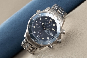 Omega Seamaster chronograph titanium automatic Kal. 1154 Ref. 2298.80.00
