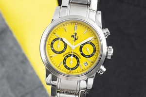 Girard Perregaux Ferrari chronograph steel automatic Kal. 2280-681 Ref. 8020