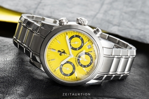 Girard Perregaux Ferrari chronograph steel automatic Kal. 2280-681 Ref. 8020