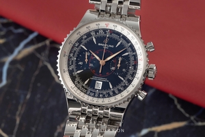 Breitling Montbrillant chronograph steel automatic Ref. A23340