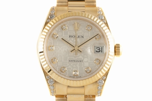 Rolex Datejust 18 ct gold automatic Kal. 2235 Ref. 178238