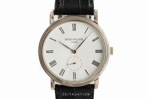 Patek Philippe Calatrava 18 ct white gold manual winding Kal. 215 Ref. 5119