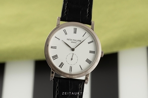 Patek Philippe Calatrava 18 ct white gold manual winding Kal. 215 Ref. 5119