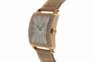 Franck Muller Master Square 18 ct gold quartz Ref. 6002MQZRD