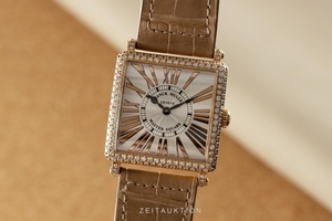 Franck Muller Master Square 18 ct gold quartz Ref. 6002MQZRD