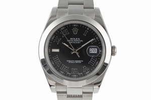 Rolex Datejust steel automatic Kal. 3136 Ref. 116300