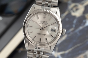 Rolex Datejust steel / white gold automatic Kal. 3035 Ref. 16014