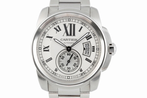 Cartier Calibre de Cartier steel automatic Kal. 1904-PS MC Ref. 3389