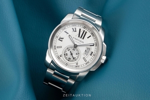 Cartier Calibre de Cartier steel automatic Kal. 1904-PS MC Ref. 3389
