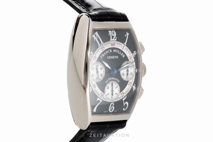 Franck Muller Curvex chronograph 18 ct white gold automatic Kal. FM.7003 Ref. 7850CC