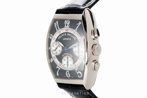 Franck Muller Curvex chronograph 18 ct white gold automatic Kal. FM.7003 Ref. 7850CC