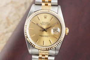 Rolex Datejust steel / gold automatic Kal. 3135 Ref. 16233