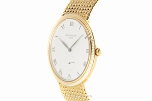 Patek Philippe Calatrava 18 ct gold manual winding Kal. 215 Ref. 3919/5