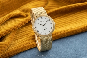 Patek Philippe Calatrava 18 ct gold manual winding Kal. 215 Ref. 3919/5