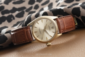 Rolex Oyster Perpetual 18 ct gold automatic Kal. 1130 Ref. 6551
