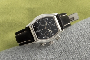 Girard Perregaux Richeville chronograph steel automatic Kal. 2280 Ref. 2750/6056A