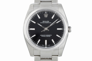 Rolex Oyster Perpetual steel automatic Kal. 3130 Ref. 114200