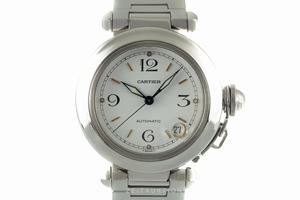 Cartier Pasha steel automatic Kal. 049 Ref. 2324